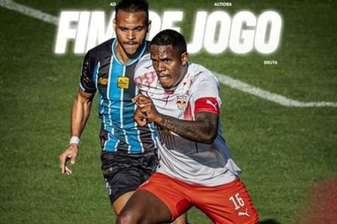 Com gol no fim, Grêmio é derrotado pelo Bragantino fora de casa e segue próximo ao Z-4 do Brasileirão