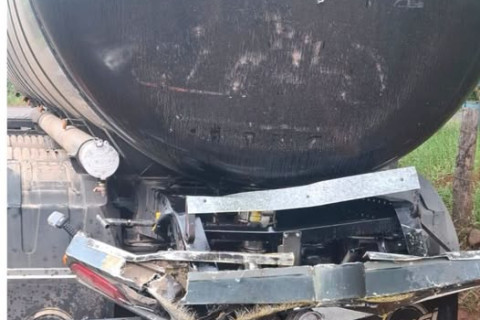 Acidente com carretas causa bloqueio parcial na ERS-342, em Ijuí