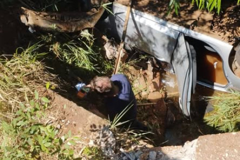 ACIDENTE NA RODOVIA QUE LIGA TUCUNDUVA A NOVO MACHADO