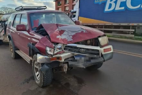Acidente de trânsito na BR-285, em Ijuí