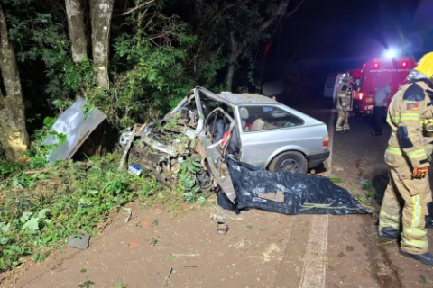 Homem morre em acidente de trânsito na ERS-155 entre Ajuricaba e Santo Augusto