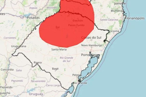 Mais chuva no RS: alerta vermelho prevê novos temporais nesta sexta-feira
