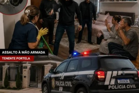 Assalto em residência deixa moradores rendidos em Tenente Portela
