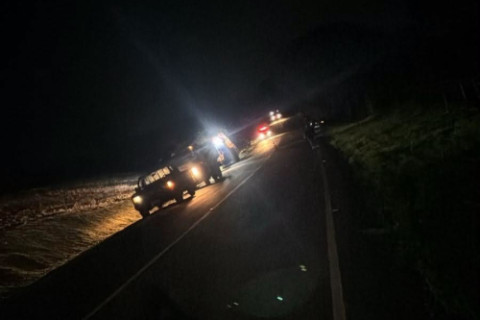 Acidente com saída de pista deixa vítima fatal entre Humaitá e Sede Nova