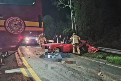 Identificadas as duas vítimas fatais em um grave acidente na BR-470, em Bento Gonçalves
