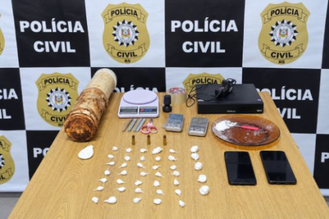 Polícia Civil prende homem por tráfico de drogas em Independência
